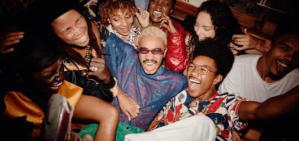 Crowd photographed from the dancefloor