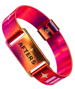 Afters festival wristband